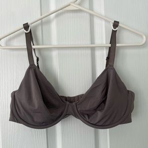 Purple unlined underwire 36C bra